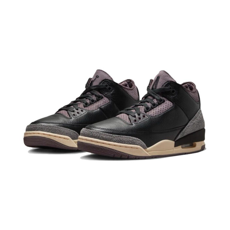 Air Jordan 3 'Black / Metallic Silver' Мужские