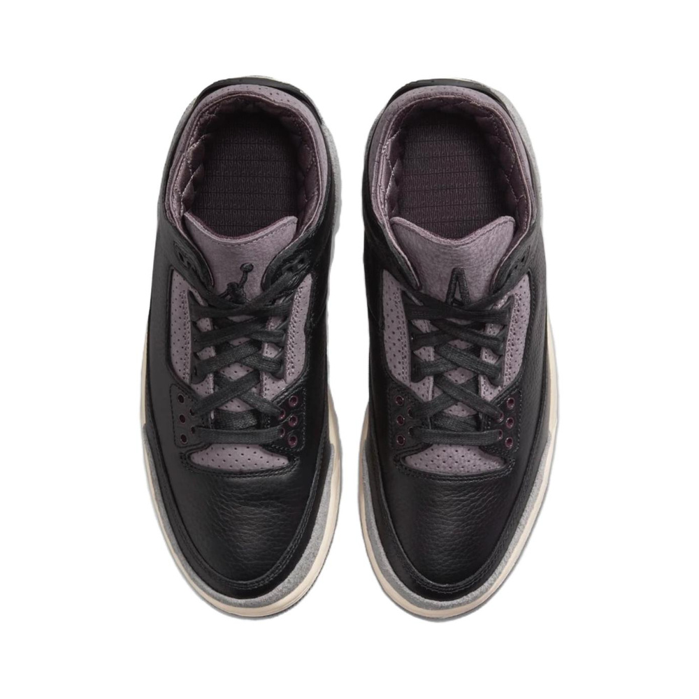 Air Jordan 3 'Black / Metallic Silver' Мужские