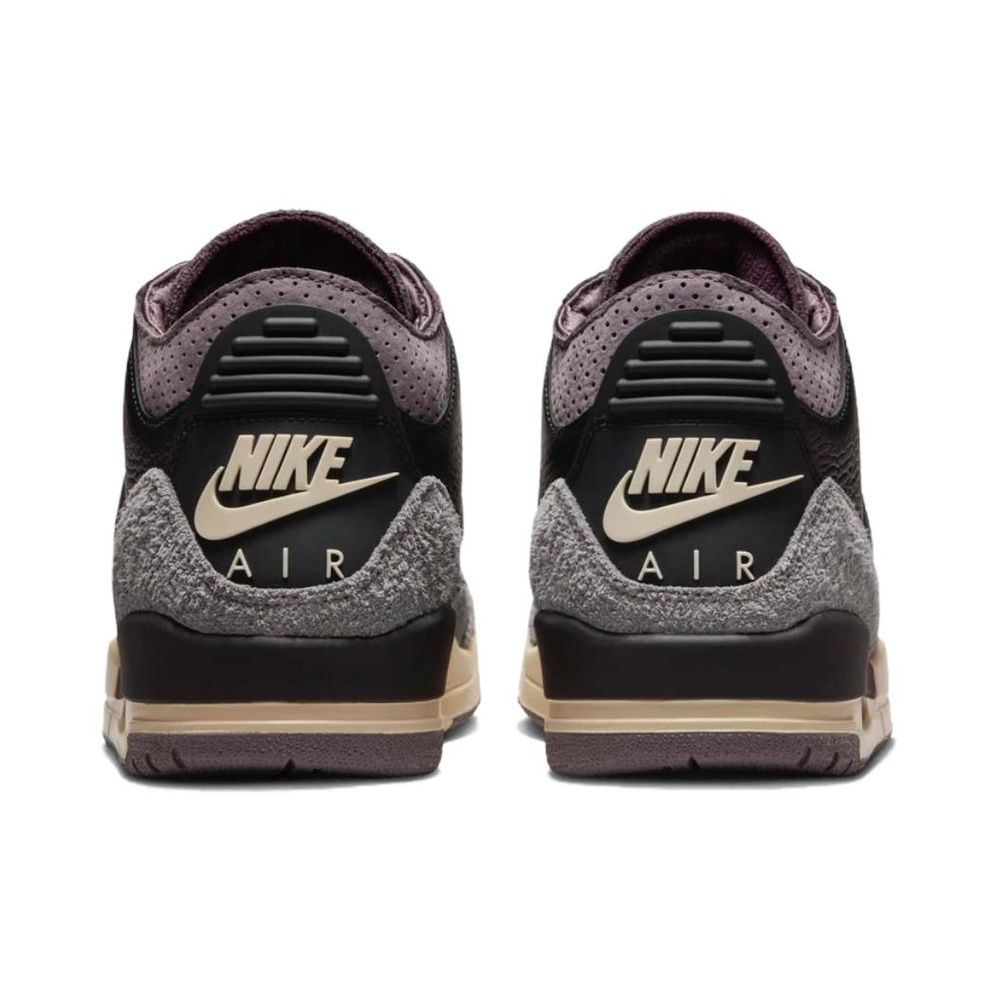 Air Jordan 3 'Black / Metallic Silver' Мужские