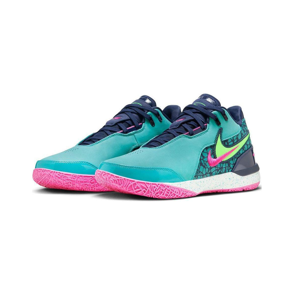 Nike Lebron NXXT Gen 'Peony / Black / Gum Light Brown / Sail' Мужские