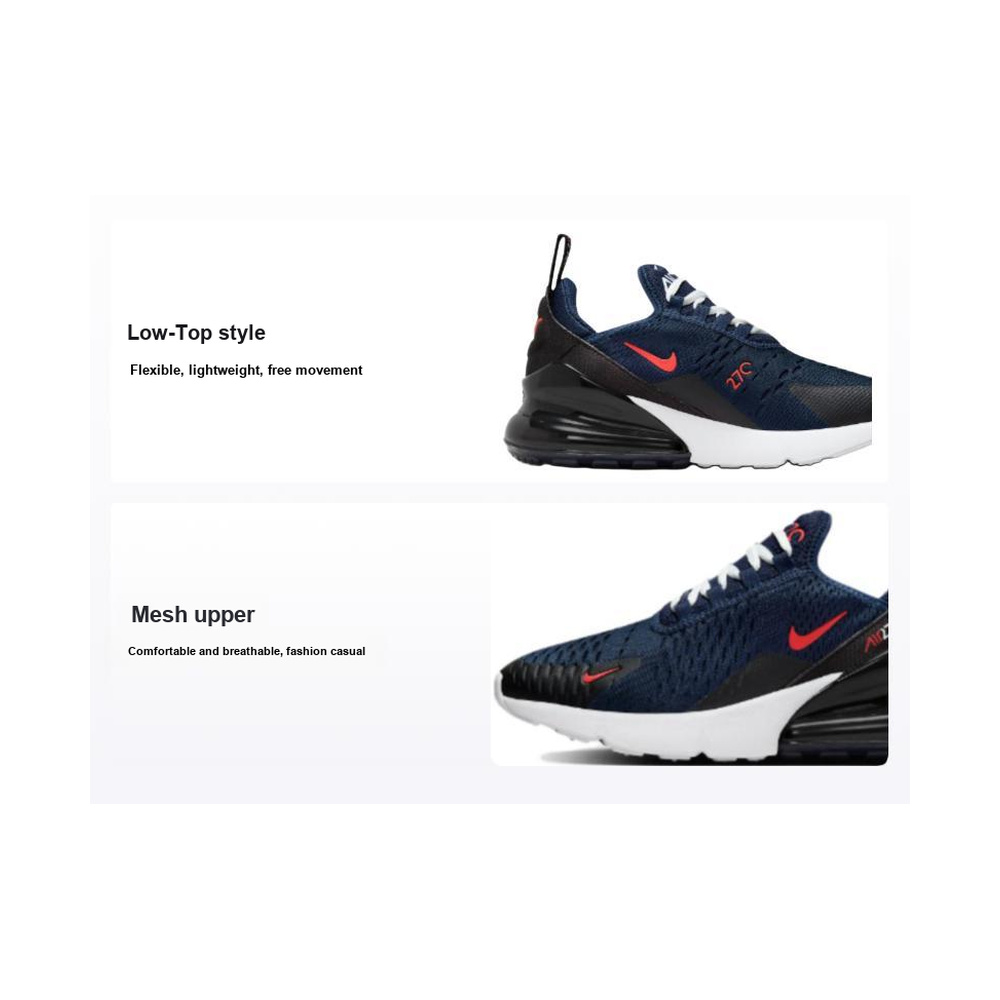 Nike Air Max 270 'Midnight Navy / White' Унисекс