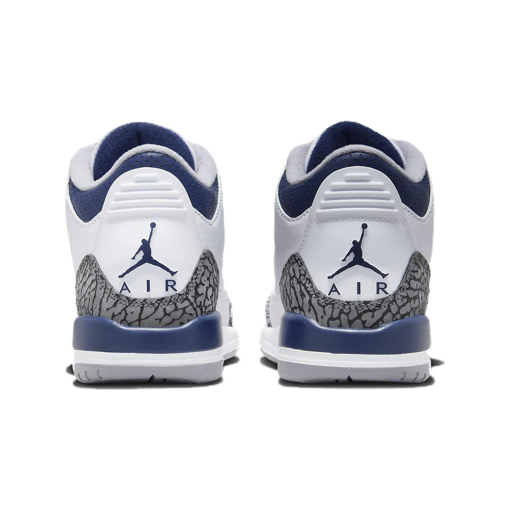 Air Jordan 3 'Summit White / White / Pure Platinum / Cobalt Bliss' Мужские
