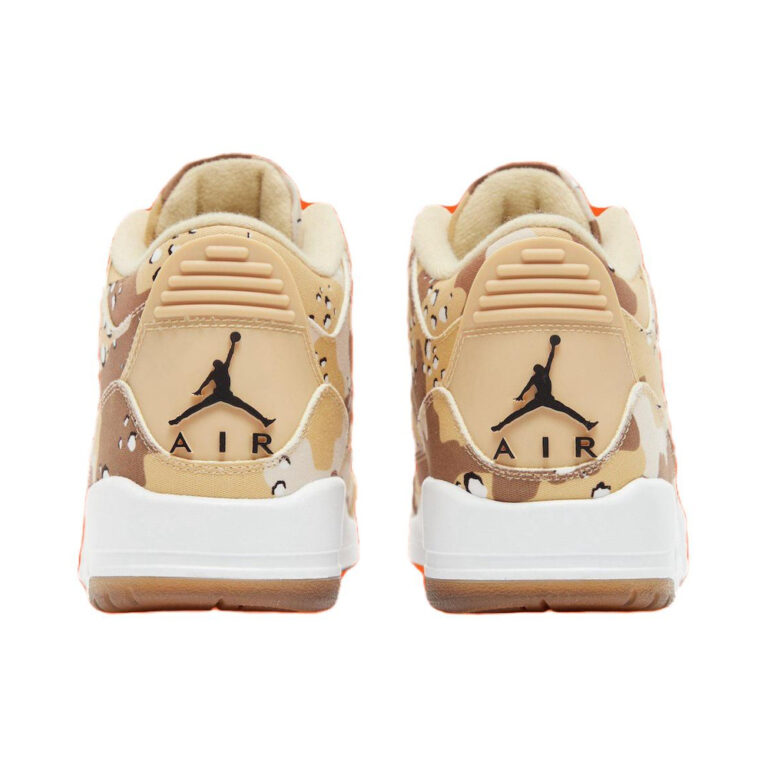 Air Jordan 3 'Black / Sail / Gum Light Brown / Blue Hero' Женские