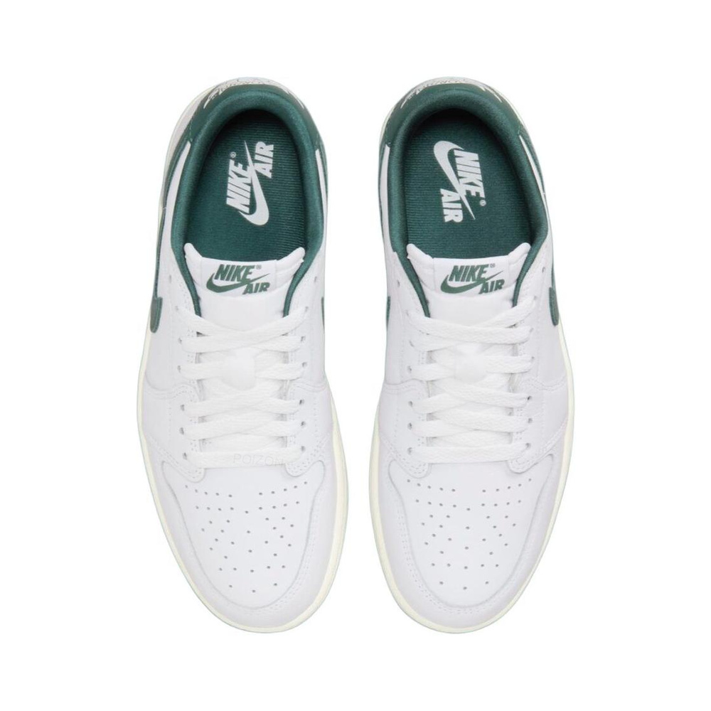 Air Jordan 1 Low 'White / Light Smoke Grey' Женские