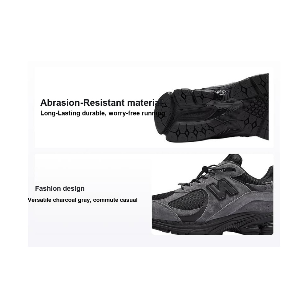 New Balance 2002R 'Grey Black' Мужские