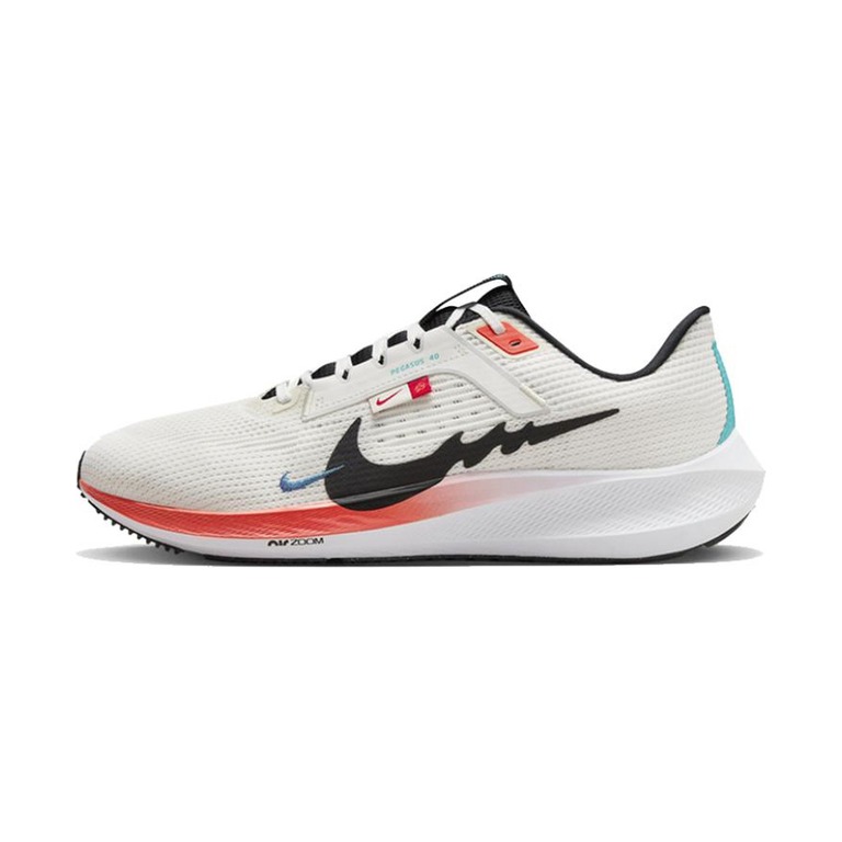Nike Air Zoom Pegasus 40 'Black / Gamma Blue / Metallic Silver' Мужские