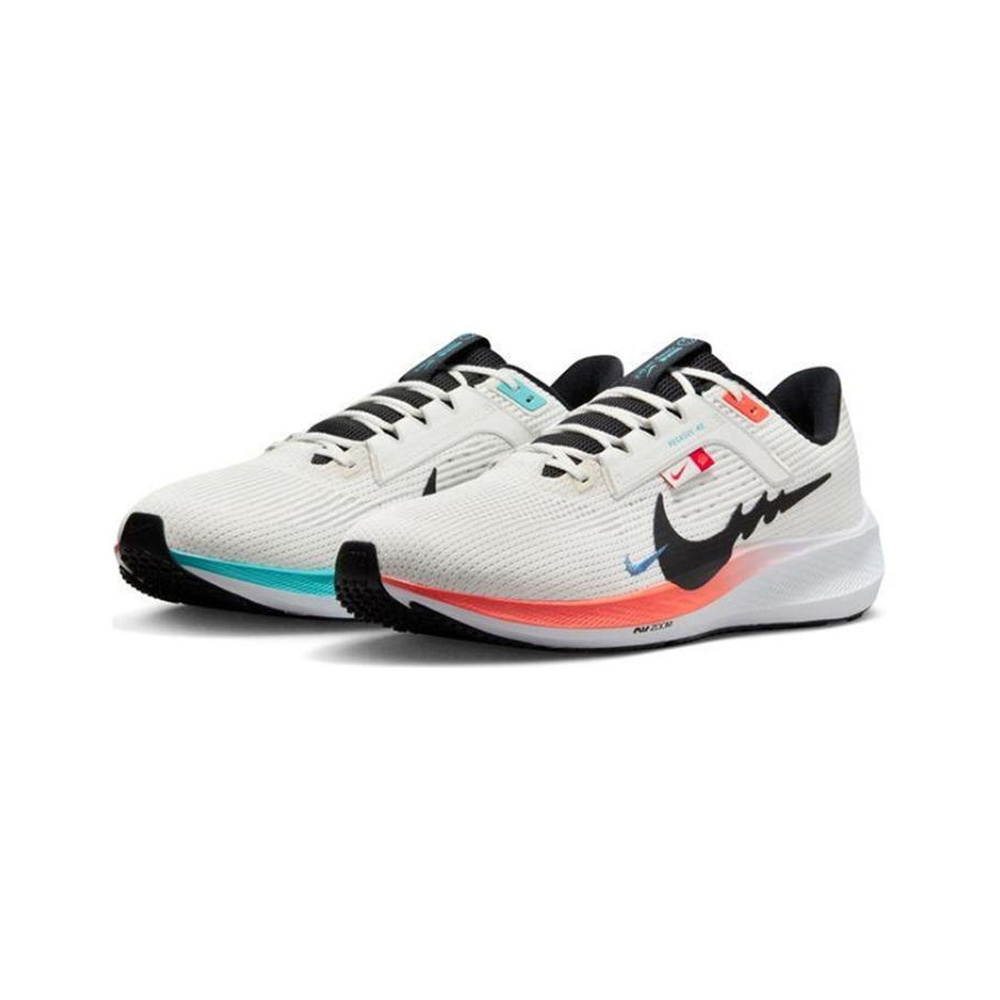 Nike Air Zoom Pegasus 40 'Black / Gamma Blue / Metallic Silver' Мужские