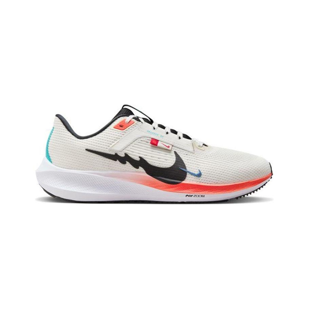 Nike Air Zoom Pegasus 40 'Black / Gamma Blue / Metallic Silver' Мужские