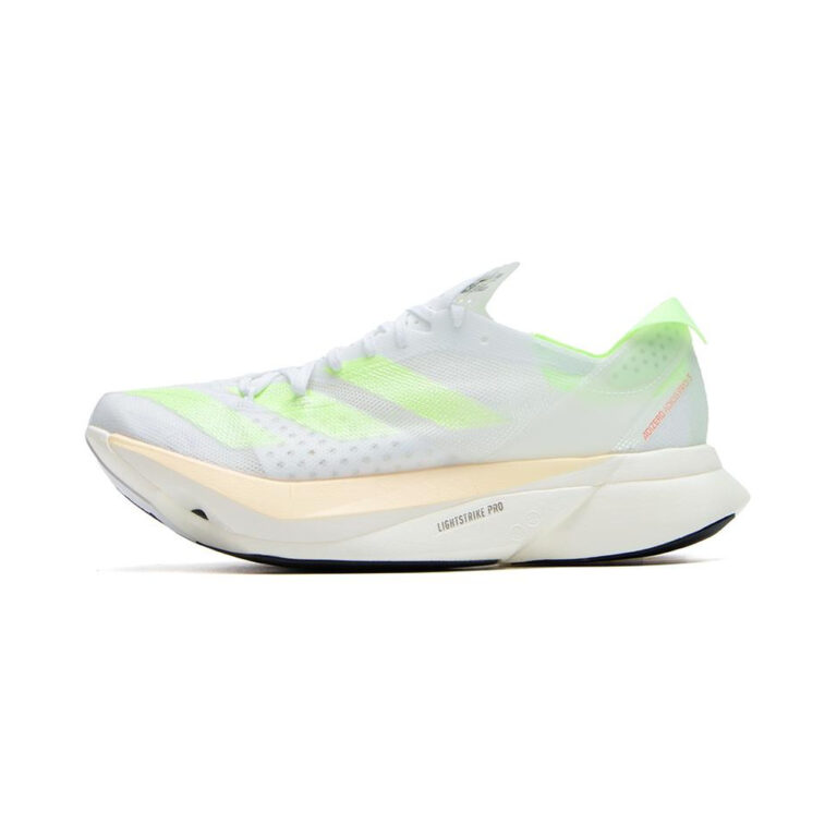 Adidas Adizero Adios 'White Neon Green' Мужские