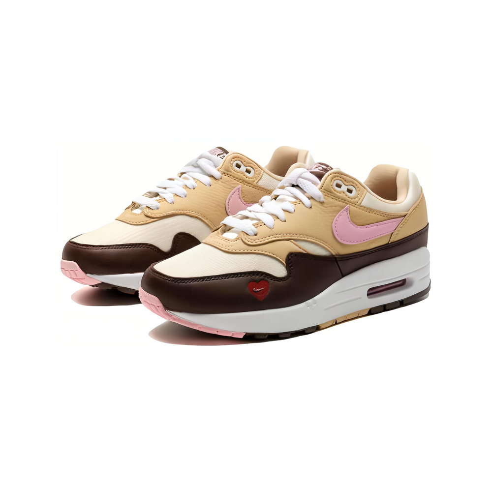 Nike Air Max 1 'Tattoo / Gum Dark Brown / Peony' Женские