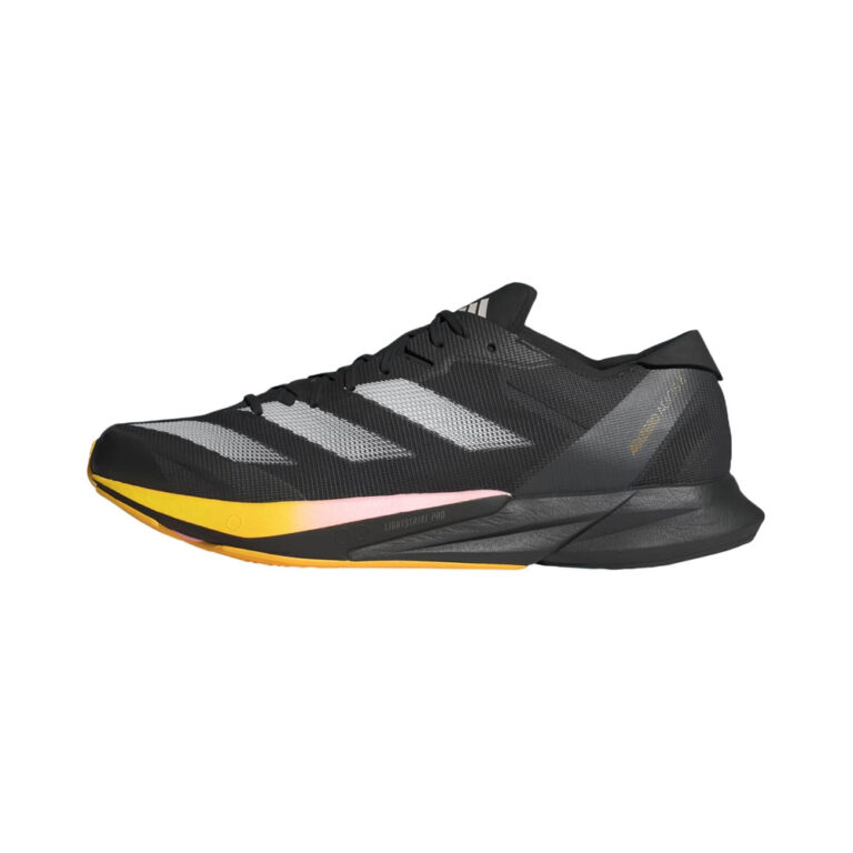 Adidas Adizero Adios 'Black / Metallic White' Мужские