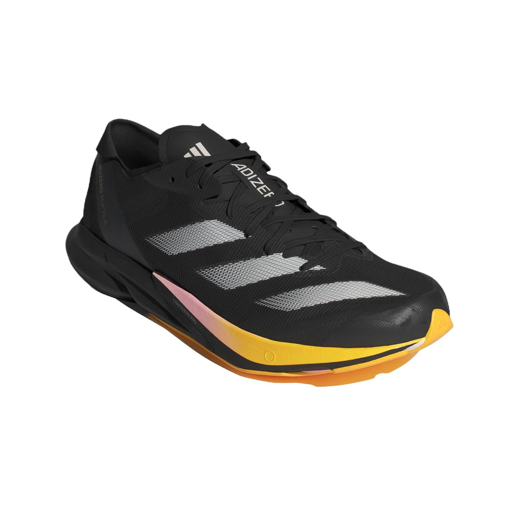 Adidas Adizero Adios 'Black / Metallic White' Мужские