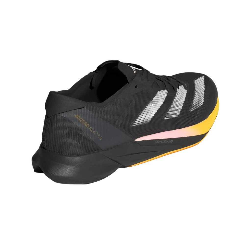 Adidas Adizero Adios 'Black / Metallic White' Мужские