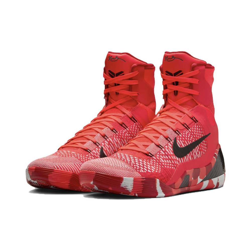 Nike Kobe 9 'Metallic Silver / Sail / Black / Metallic Silver' Детские