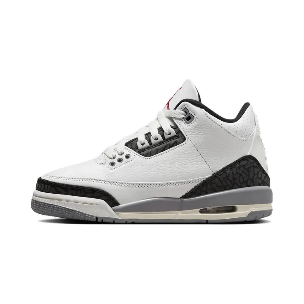 Air Jordan 3 'Black / Dark Grey / White' Мужские