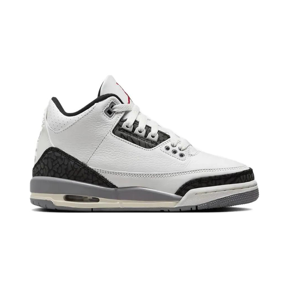 Air Jordan 3 'Black / Dark Grey / White' Мужские