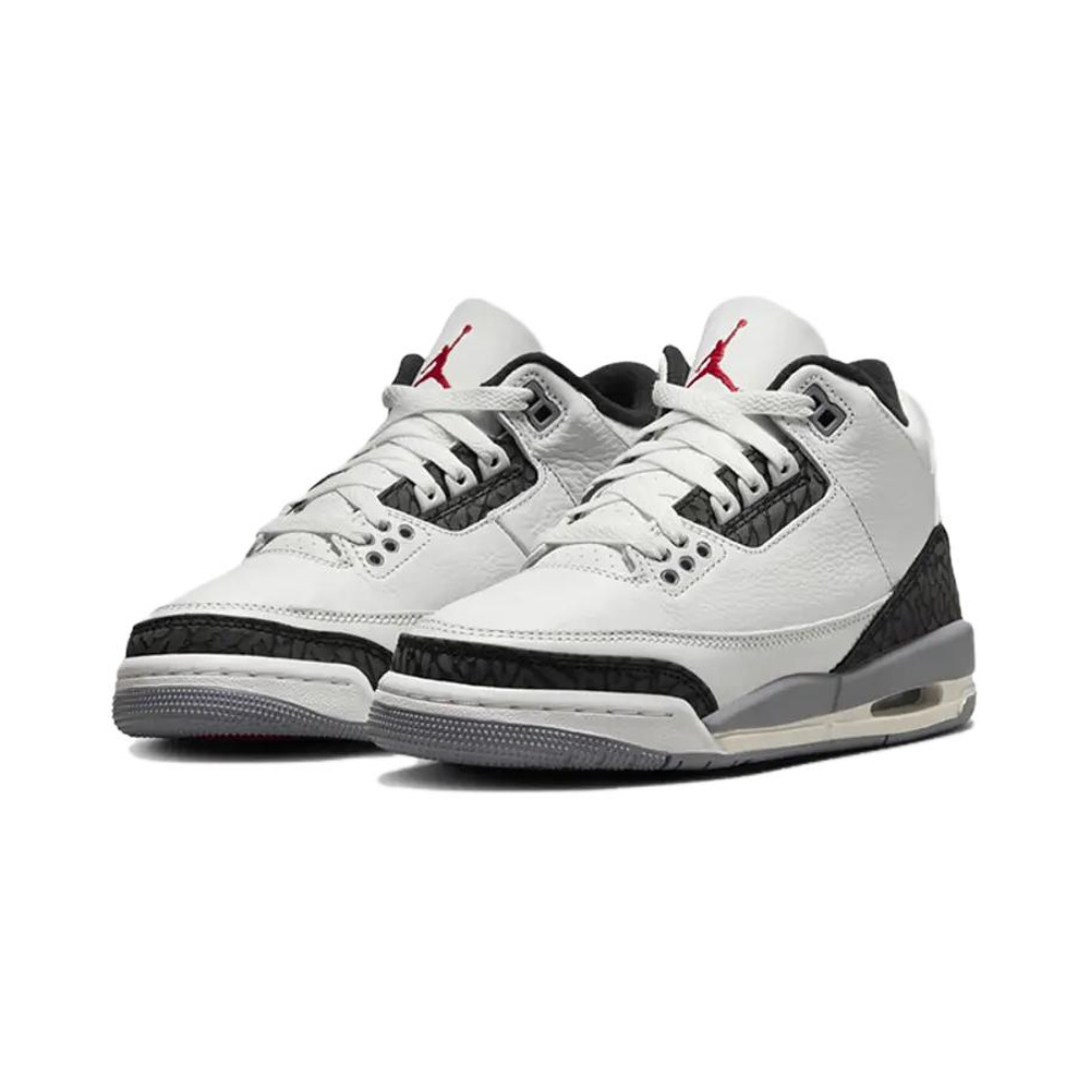 Air Jordan 3 'Black / Dark Grey / White' Мужские