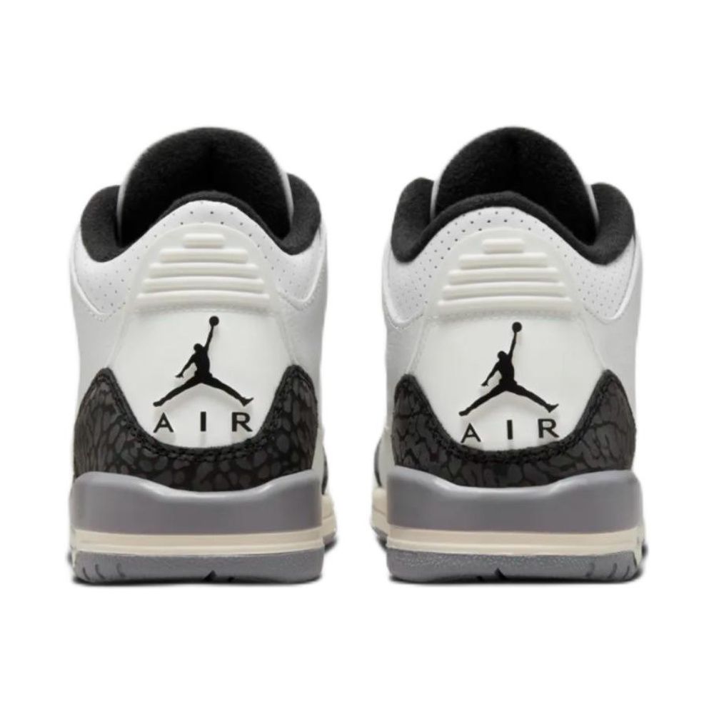 Air Jordan 3 'Black / Dark Grey / White' Мужские