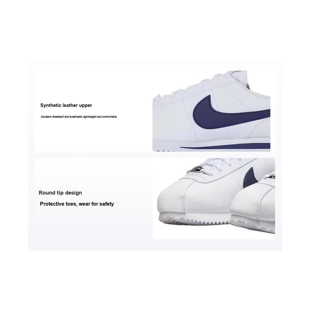Nike Cortez 'Summit White / White / Black' Мужские