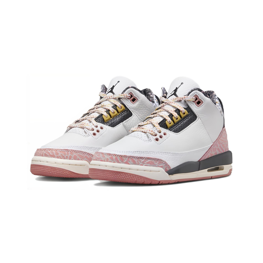 Air Jordan 3 'White / Orange Frost' Мужские