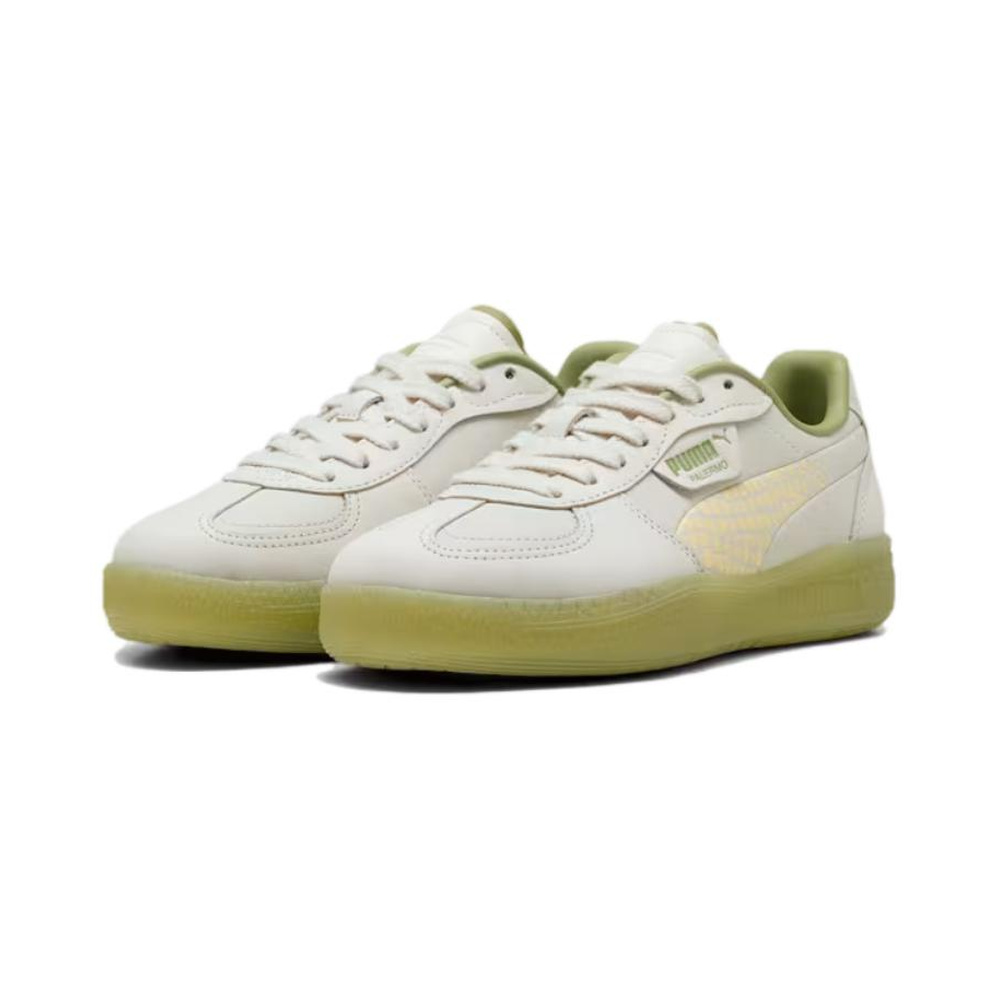 Puma Palermo 'Light Grey / Yellow Green' Женские