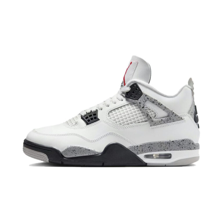Air Jordan 4 'Platinum Tint / White / Metallic Silver / Platinum Tint' Мужские