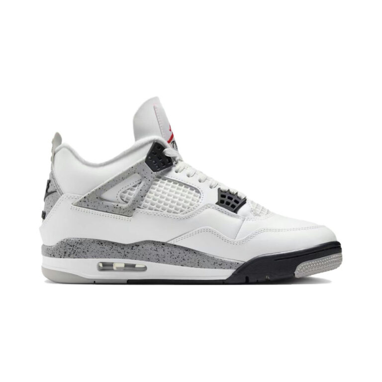 Air Jordan 4 'Platinum Tint / White / Metallic Silver / Platinum Tint' Мужские