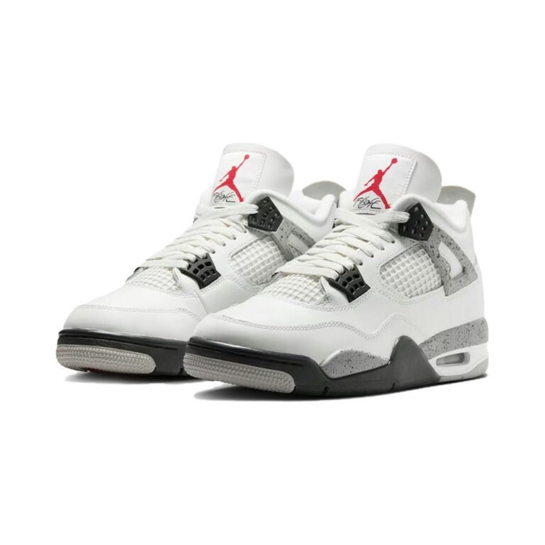 Air Jordan 4 'Platinum Tint / White / Metallic Silver / Platinum Tint' Мужские