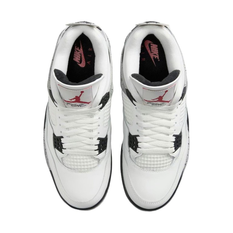 Air Jordan 4 'Platinum Tint / White / Metallic Silver / Platinum Tint' Мужские