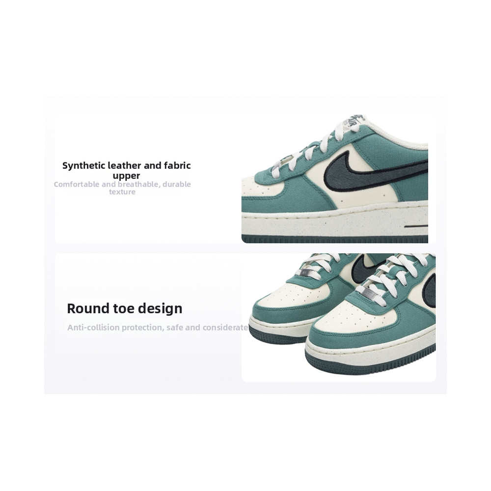 Nike Air Force 1 'Court Blue / Light Khaki' Унисекс