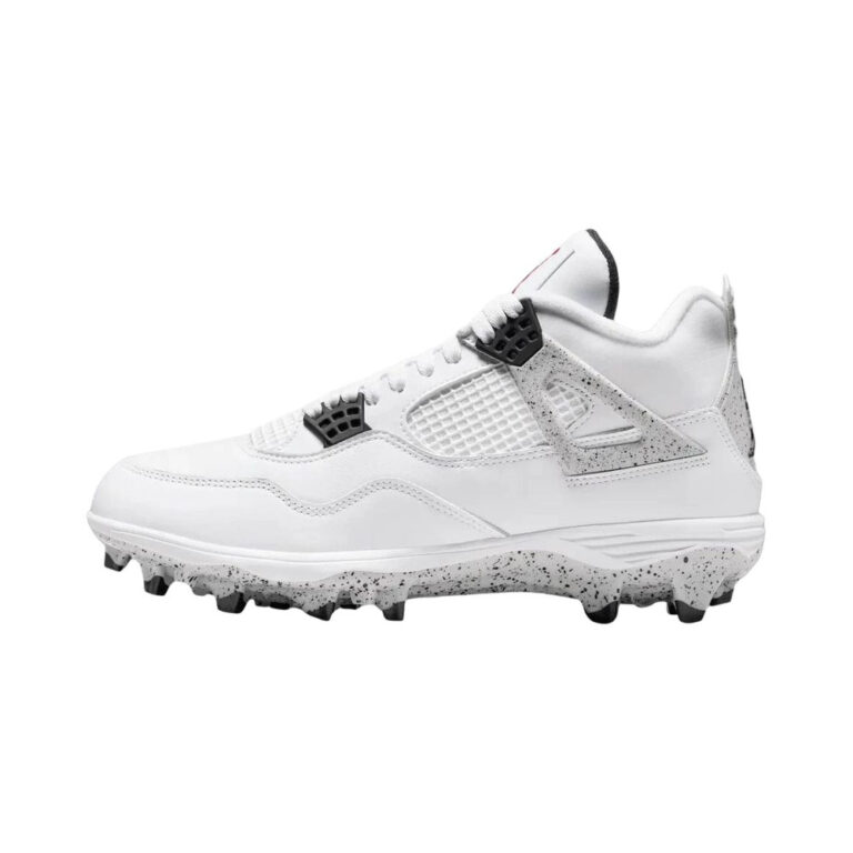 Air Jordan 4 'Summit White / Black / White / Metallic Silver' Мужские