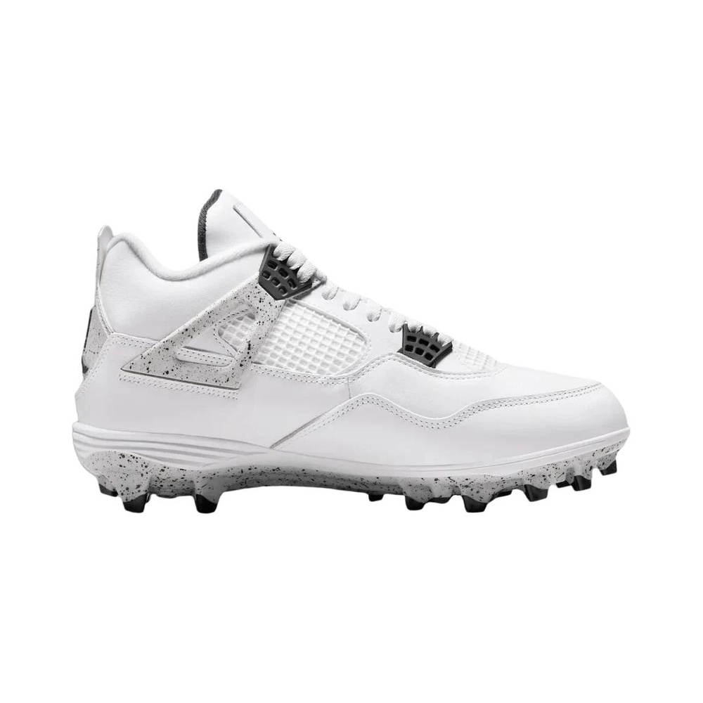 Air Jordan 4 'Summit White / Black / White / Metallic Silver' Мужские