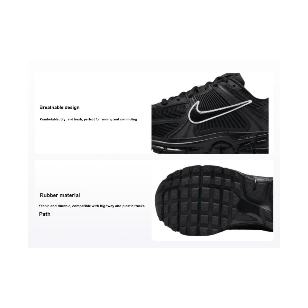 Nike Zoom Vomero 5 'Black / Hyper Crimson / White / Chrome' Мужские
