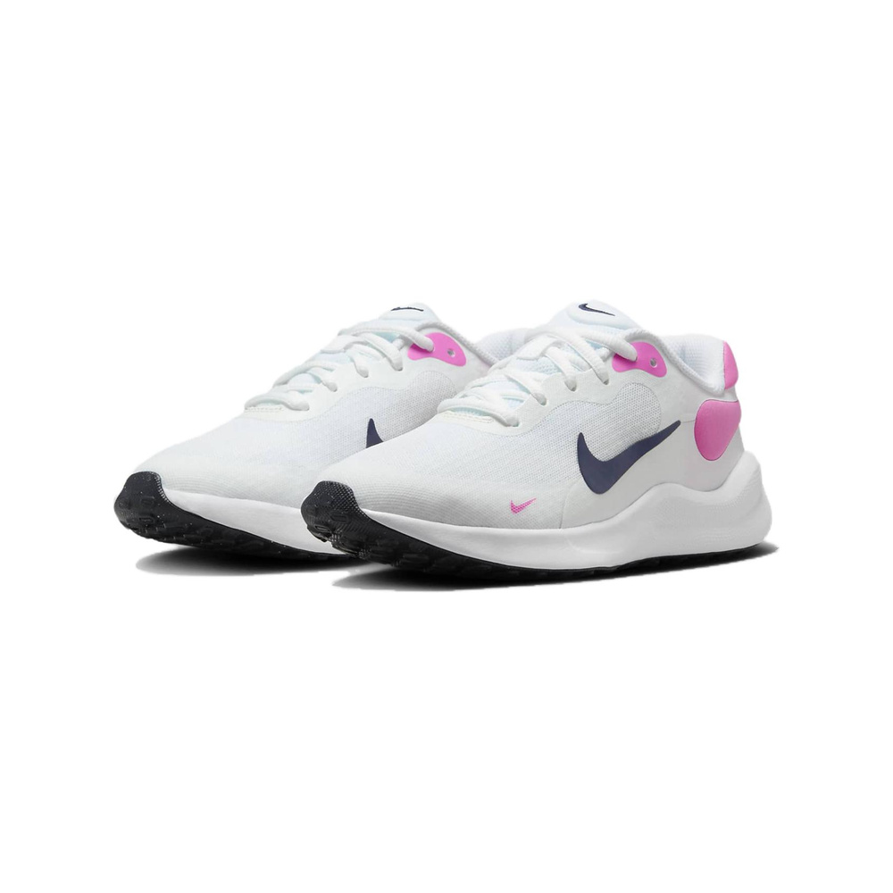 Nike Revolution 7 'Blackened Blue / Mineral Yellow' Унисекс