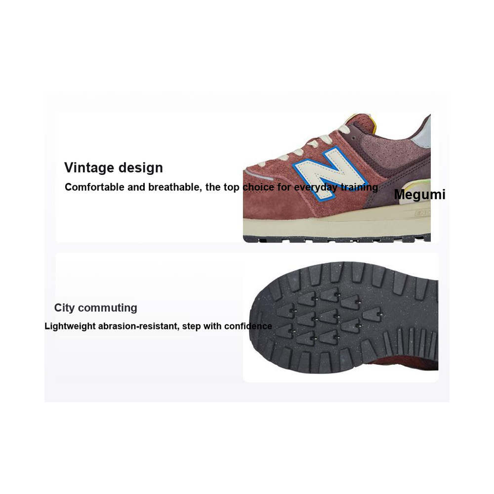 New Balance 574 'Red Dark Purple' Мужские