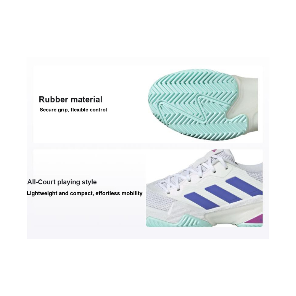 Adidas Barricade 13 'White / Blue / Purple' Женские