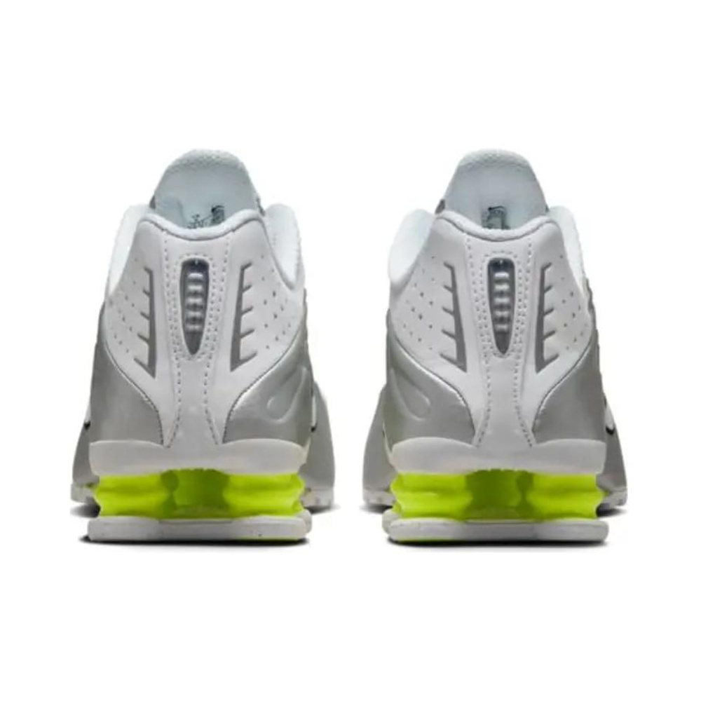 Nike Shox R4 'Grey Fog / Off White / Spruce Aura / Grey Fog' Женские