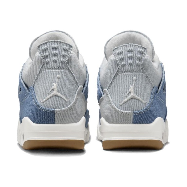 Air Jordan 4 'Sail / White / Metallic Gold / Linen' Женские