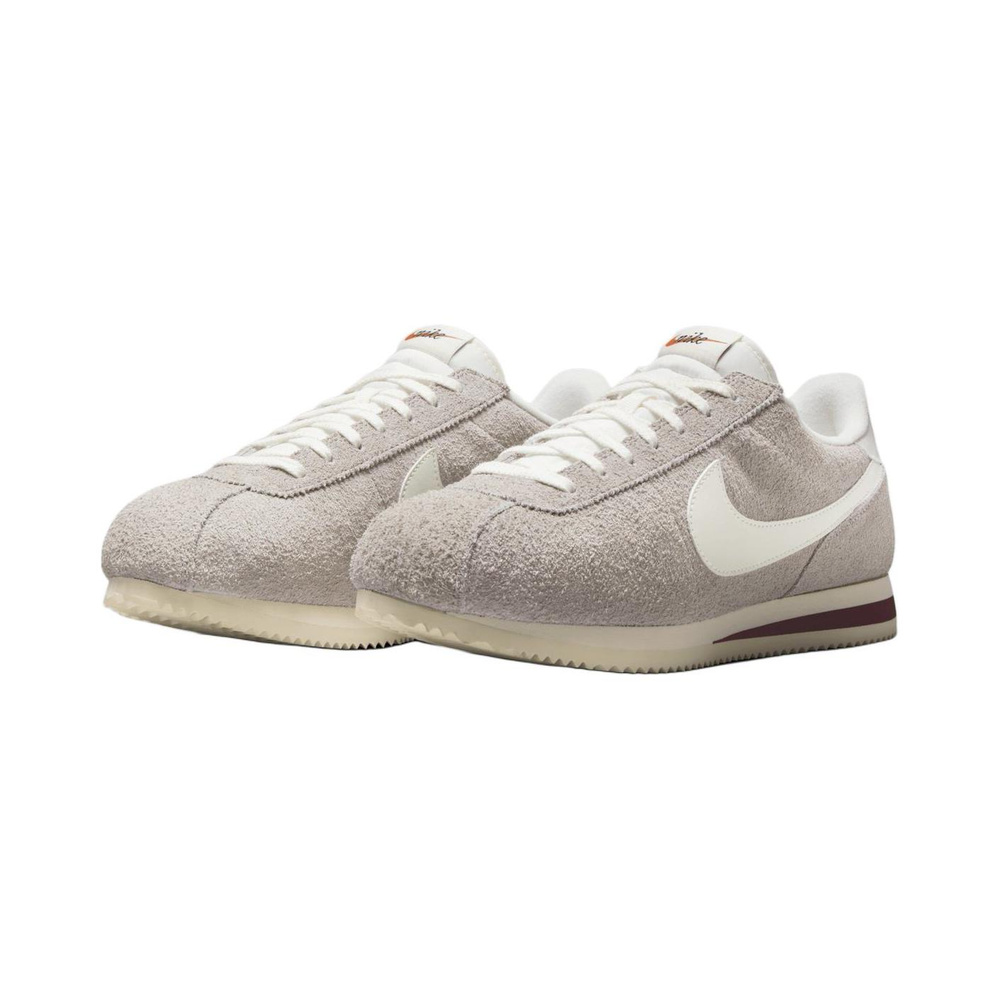 Nike Cortez 'White / Black / Bleached Lilac / Metallic Silver' Мужские