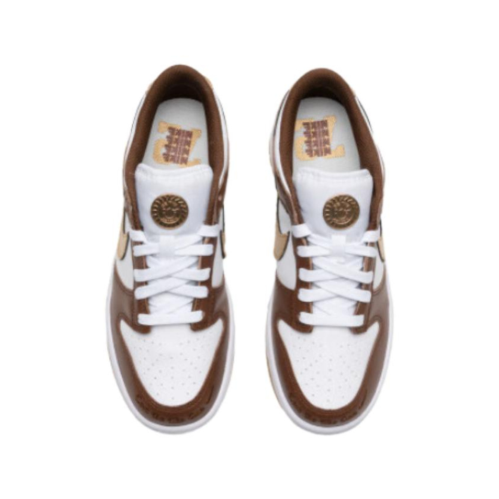 Nike Dunk Low 'Linen / Light Crimson / Light Orewood Brown / Black' Унисекс