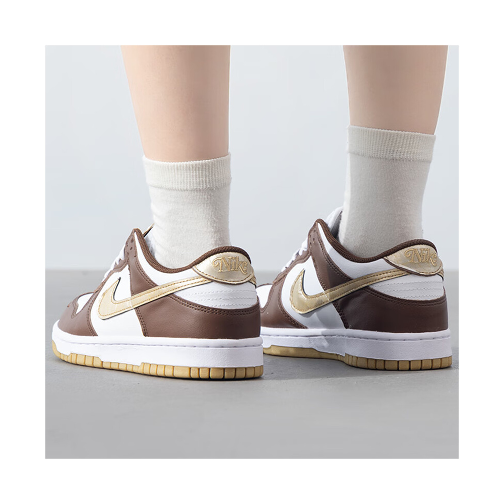 Nike Dunk Low 'Linen / Light Crimson / Light Orewood Brown / Black' Унисекс