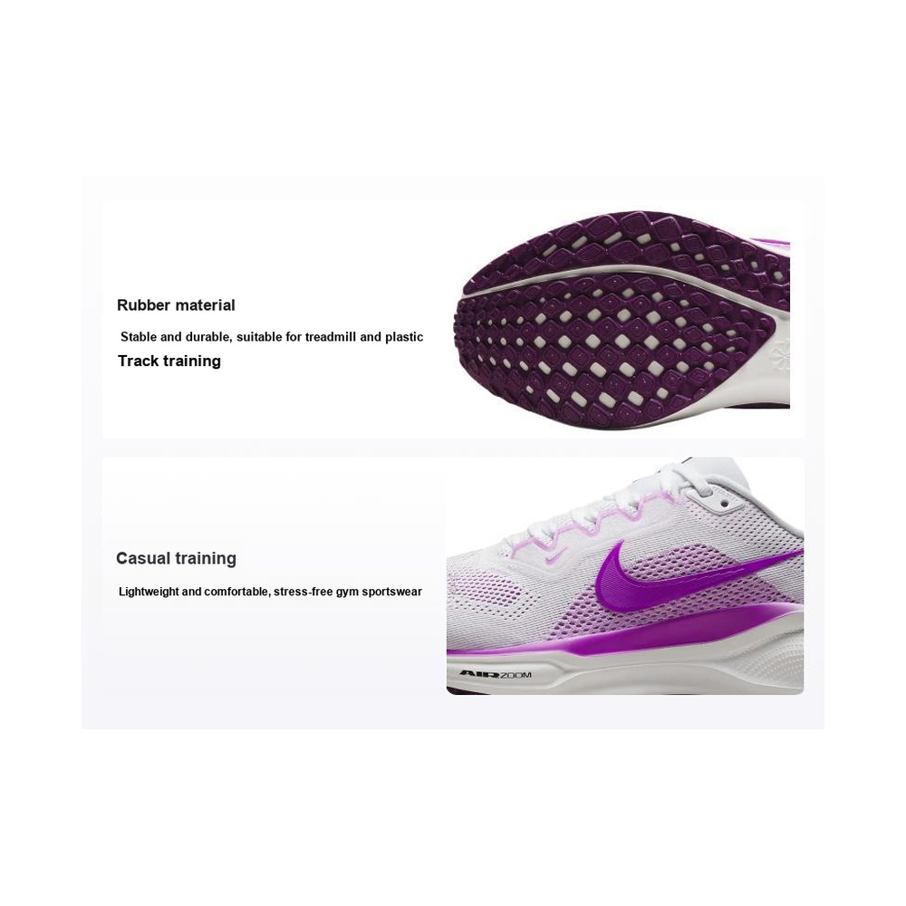 Nike Pegasus 41 'White / Football Grey / Work Blue / Blue Void' Женские
