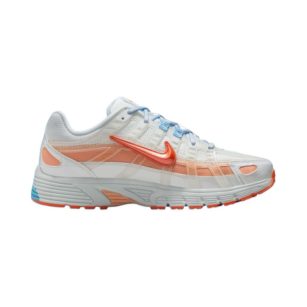 Nike P-6000 'White / Wolf Grey / Black / Metallic Silver' Мужские