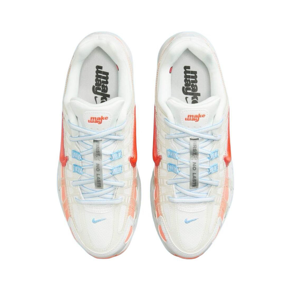 Nike P-6000 'White / Wolf Grey / Black / Metallic Silver' Мужские