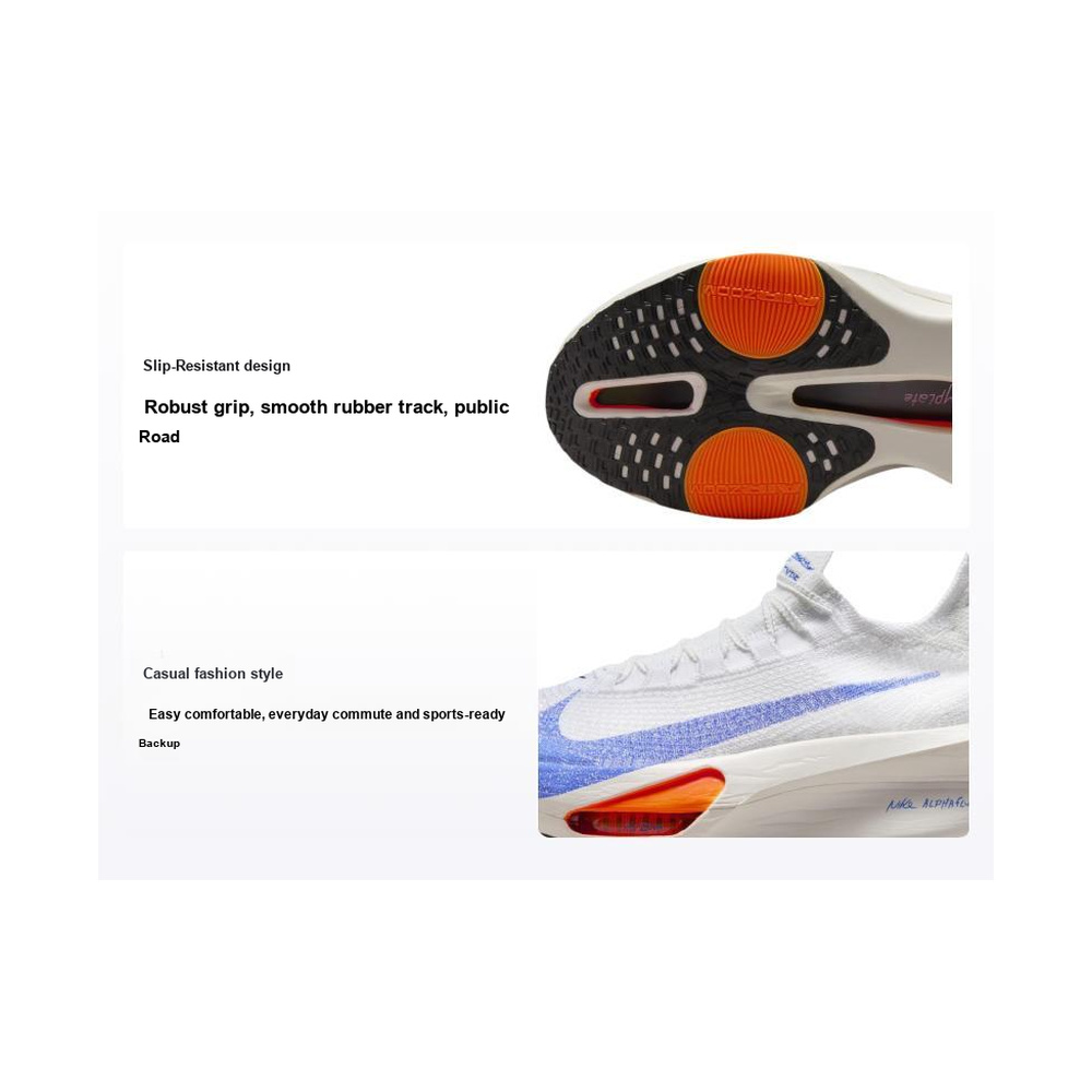 Nike Alphafly 3 'Burgundy Crush / White / Gum Medium Brown / Lapis' Мужские