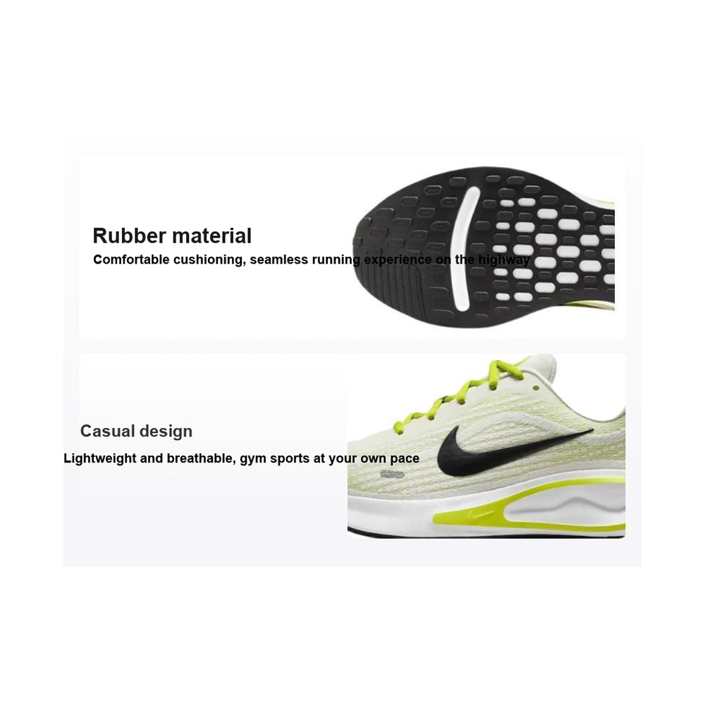 Nike Journey Run 'White / Grey Fog / Iron Grey / Metallic Silver' Женские
