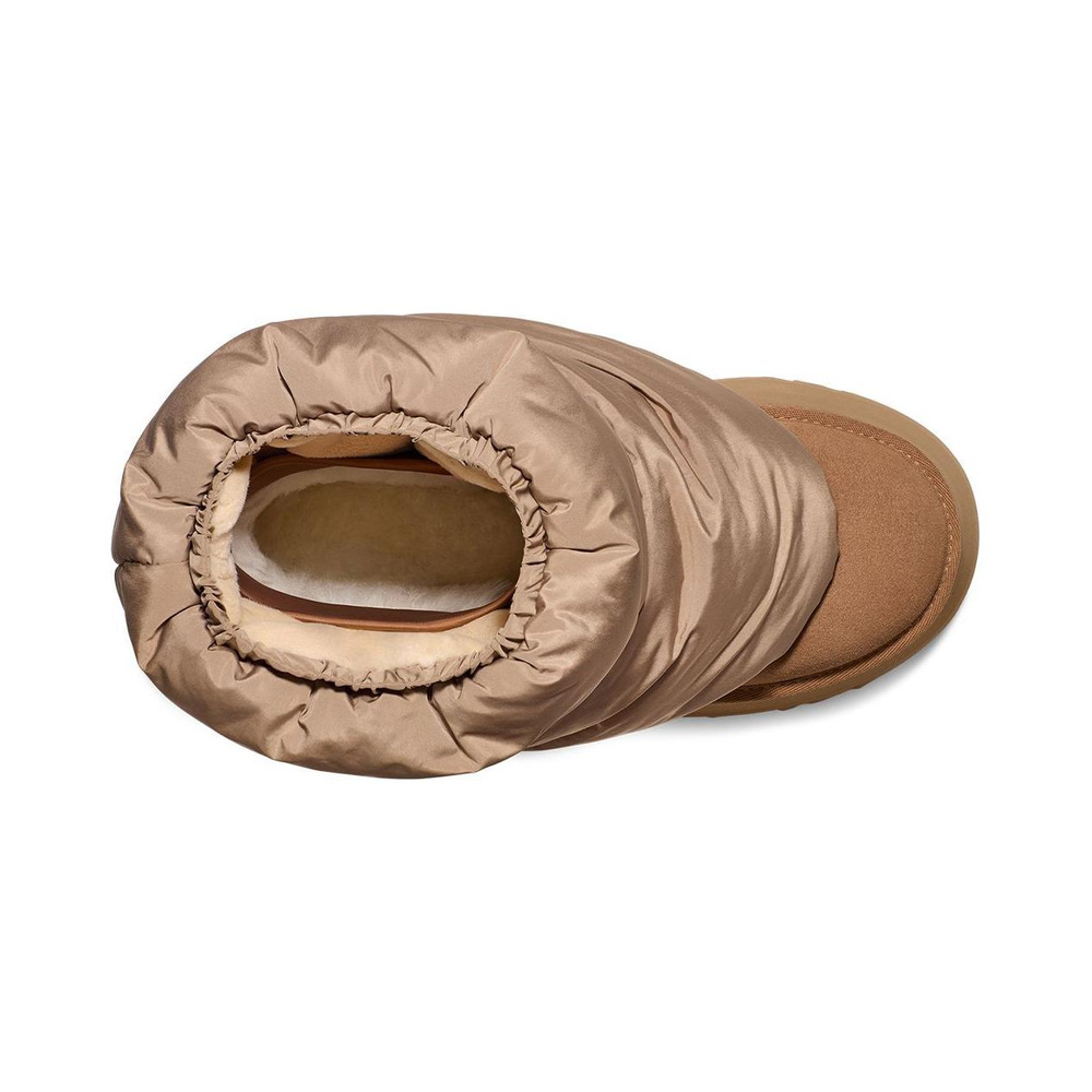 UGG Classic Mini 'Beige Grey / Chestnut' Женские