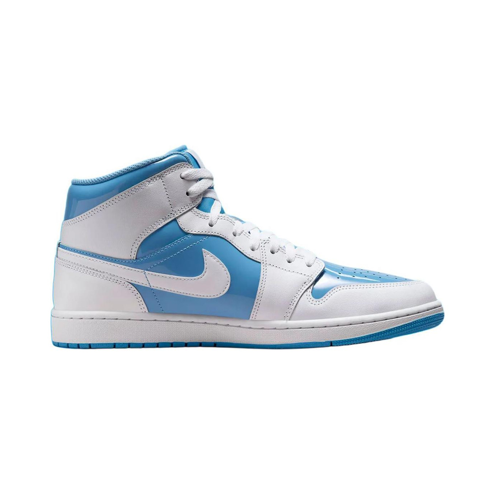 Air Jordan 1 Mid 'Coconut Milk / Pale Ivory / Black / University Red' Мужские