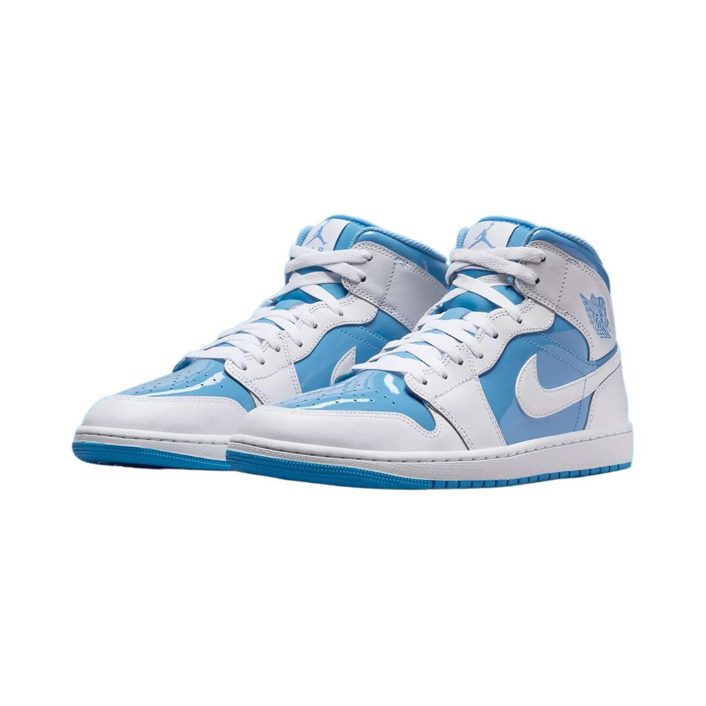 Air Jordan 1 Mid 'Coconut Milk / Pale Ivory / Black / University Red' Мужские