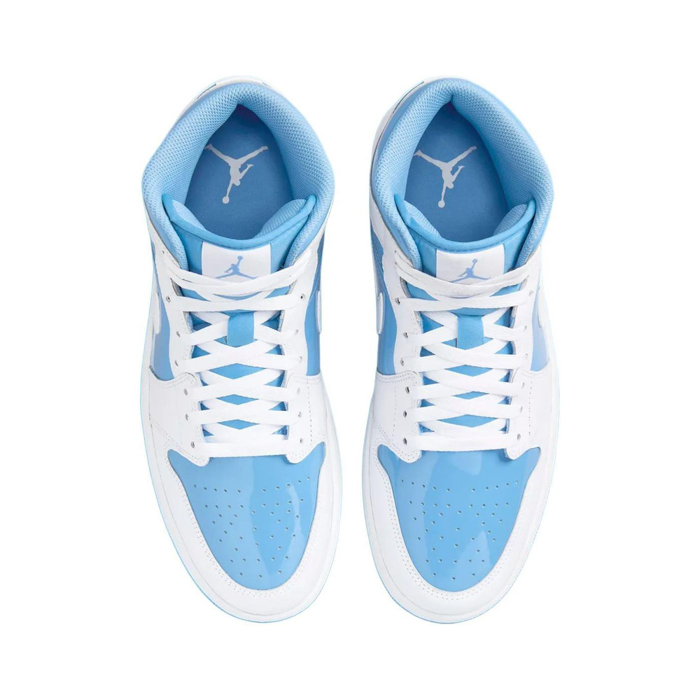 Air Jordan 1 Mid 'Coconut Milk / Pale Ivory / Black / University Red' Мужские